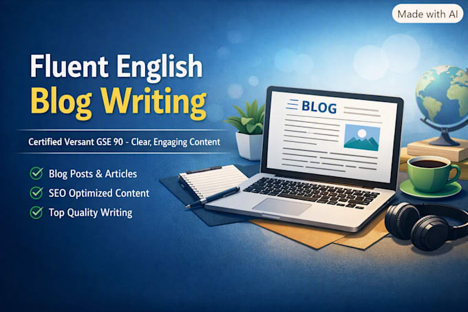 write fluent, engaging blog post