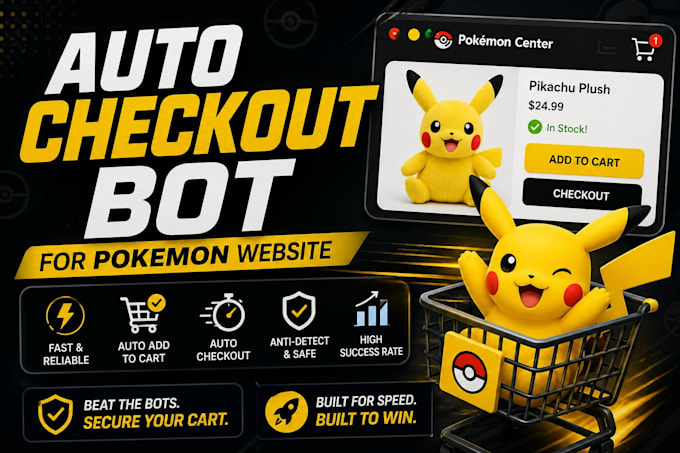 do pokemon bot auto checkout bot lazada bot auto buying bot auto purchase bot
