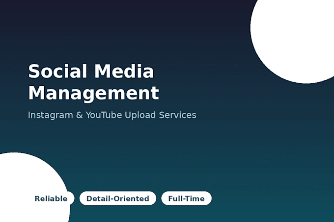 manage and schedule your instagram or youtube posts