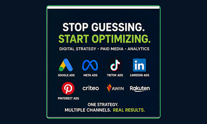 build and manage your data driven paid media strategy