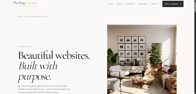 build a modern responsive website using HTML, CSS and javascript
