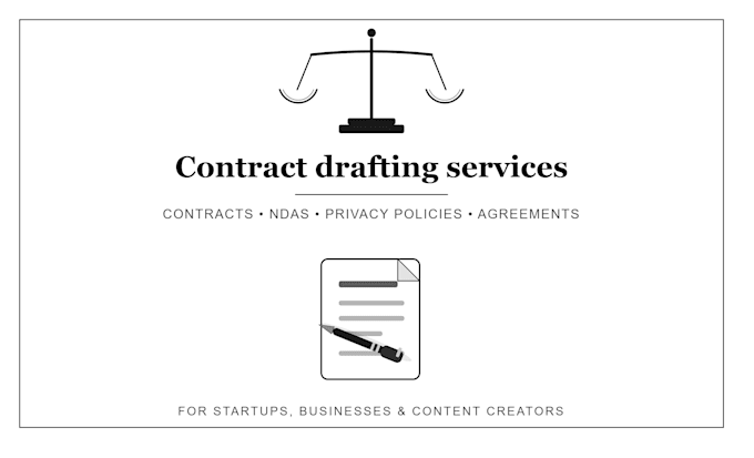 draft professional business contracts and agreements