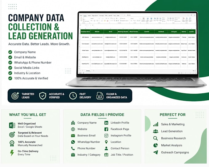 do extract data from companies