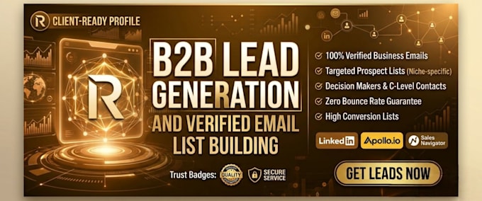 do b2b lead generation and build verified email lists