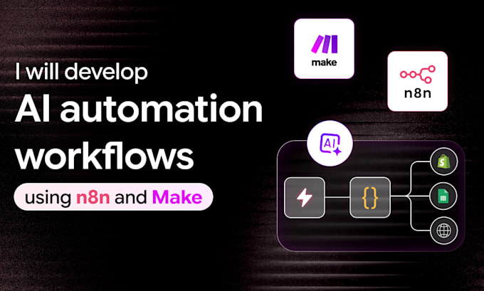 build ai automation with make, zapier and n8n