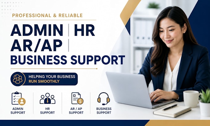 be your virtual assistant for admin, HR, finance and business support