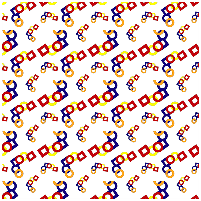create seamless pattern design for textile and packaging