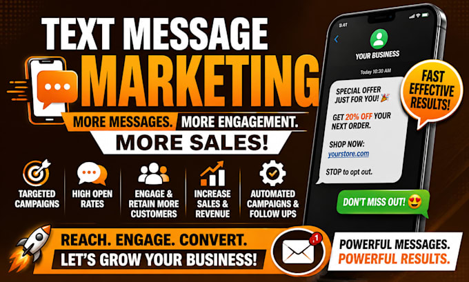 do text message marketing to interested audience