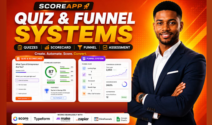 scoreapp quiz scorecard quizzes typeform funnel system assessment score app