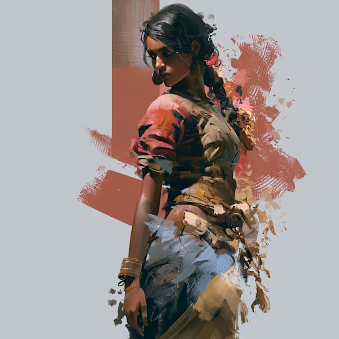 create custom digital art and illustrations