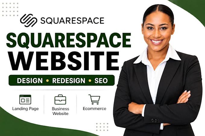 build squarespace website design and redesign sqaurespace website development