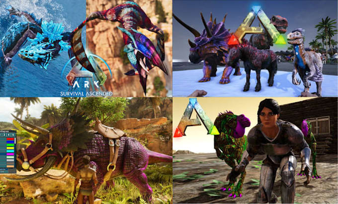 create a ark survival evolved or ascended creature mod