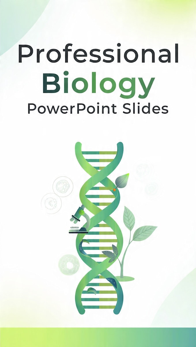 design engaging biology and science powerpoint presentation