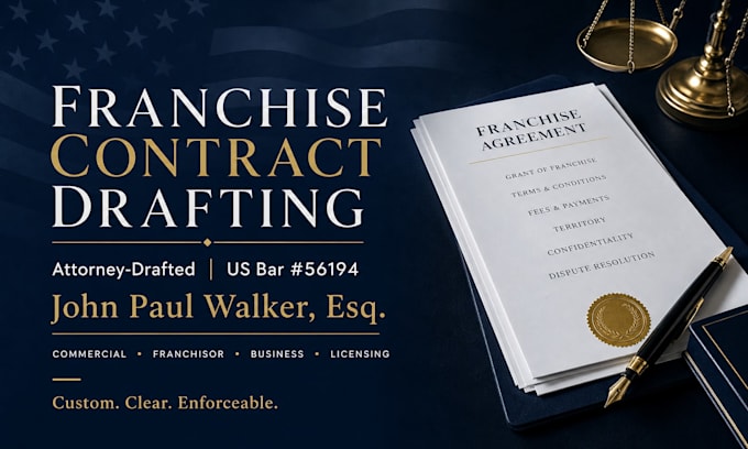 draft ironclad franchise commercial agreements for your