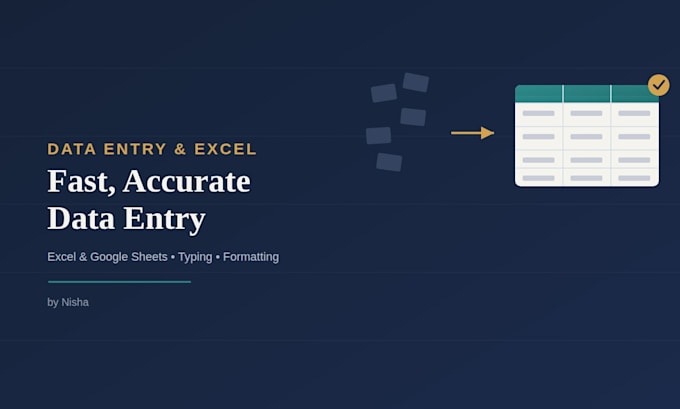 do fast and accurate data entry work