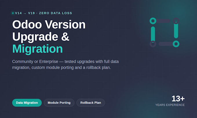 handle your odoo upgrade and migration with zero data loss