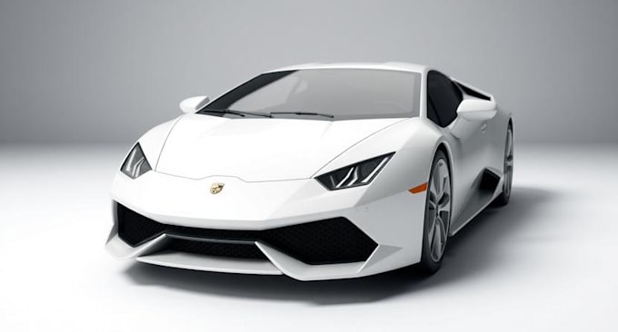 do 3d car model and vehicle design