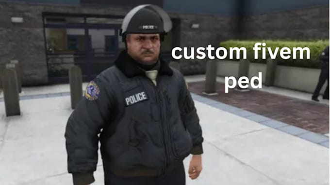 make custom peds, weapon, clothes for fivem, and car mods for gta 5