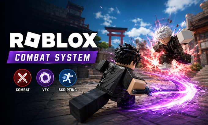 develop custom roblox combat system, ability vfx and full game scripting