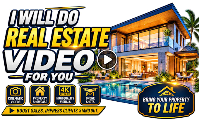 do real estate video for you