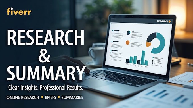conduct research and write professional briefs and summaries