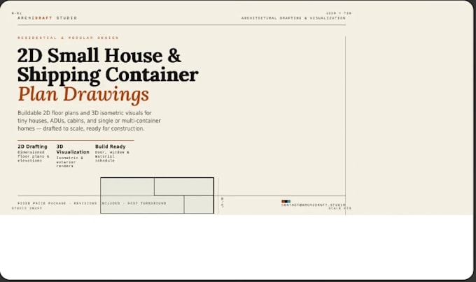 design 2d small house plan shipping container drawings
