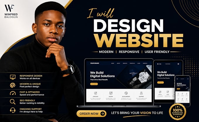 build a website that represents your brand with confidence