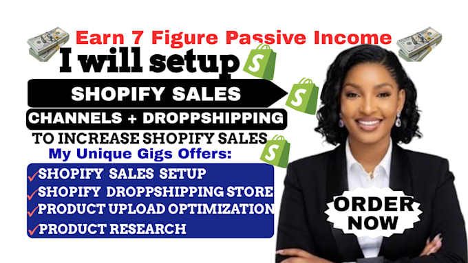 do shopify sales channel, shopify dropshipping to increase shopify sales