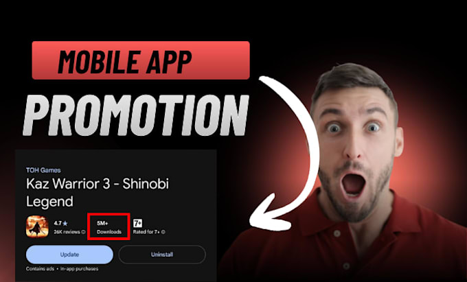 do mobile app promotion, app installs, android app promotion