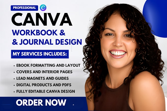 design editable canva ebook workbook lead magnet kdp journal ebook formatting