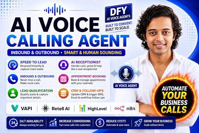 build retell ai voice agent vapi ai calling agent gohighlevel voice ai agent n8n