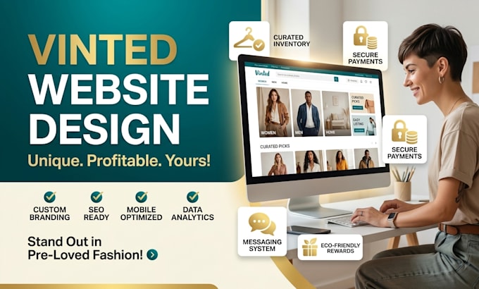 vinted website design vinted website design