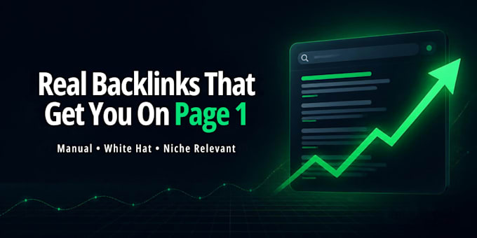 get your website ranking with real backlinks