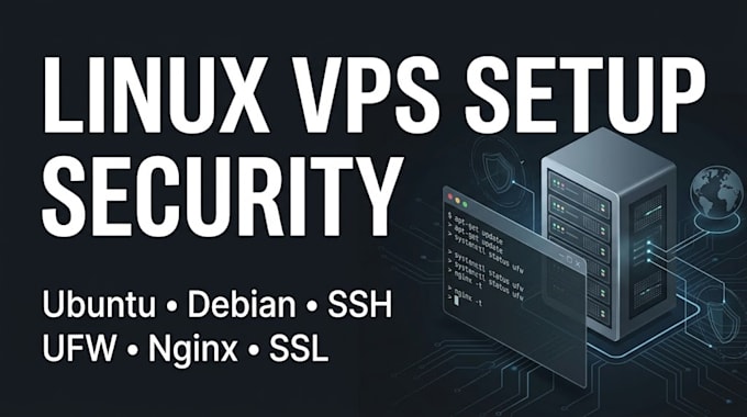 set up and secure your linux vps server