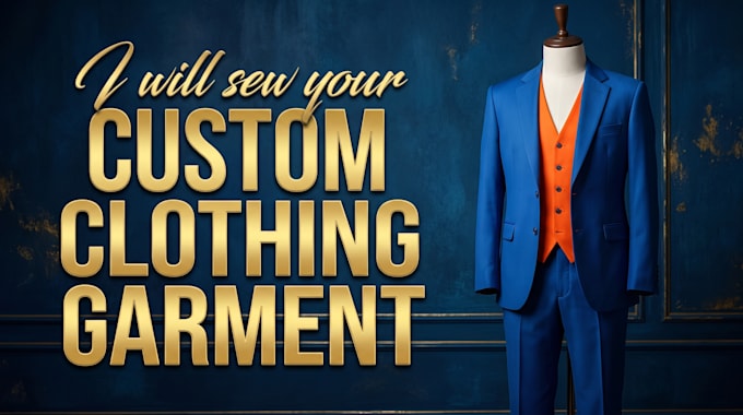 sew your custom clothing garment