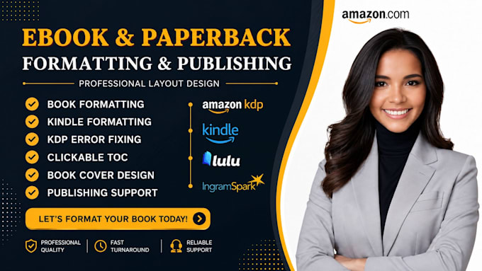 do book formatting for amazon KDP, kindle ebook formatting, paperback formatting
