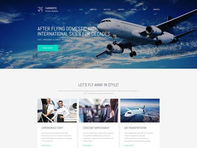 develop airline booking website, booking website for you using cms platform