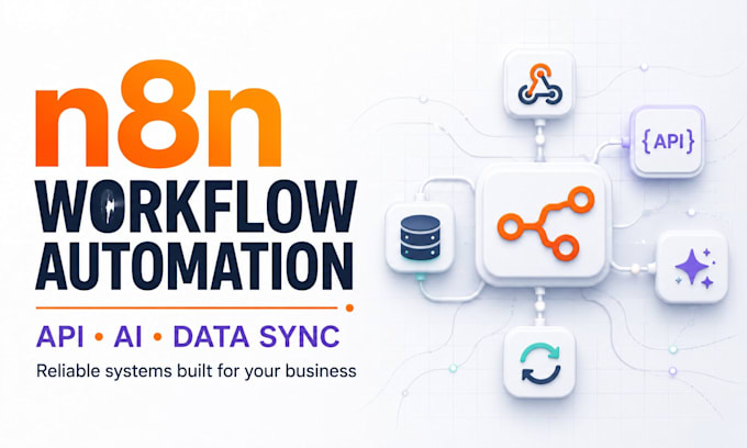 build n8n automation workflows with API integration
