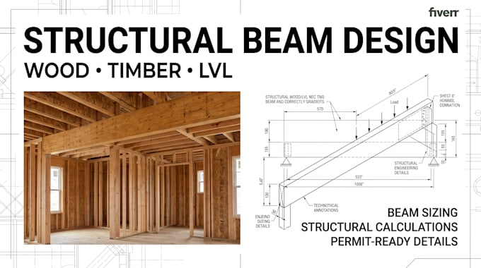 do structural beam design, wood beam design, timber beam design and calculations