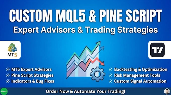 custom mql5 expert advisor mt5 and tradingview pine script