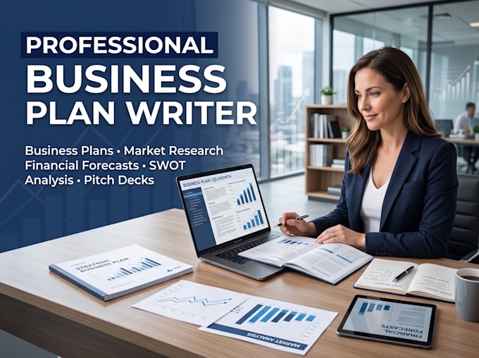write a professional business plan