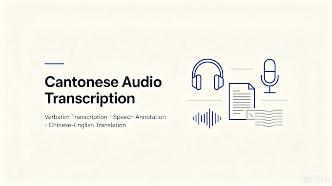 do native cantonese audio transcription and speech annotation