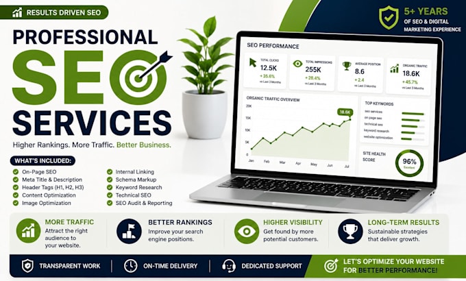 provide monthly SEO with white hat link building
