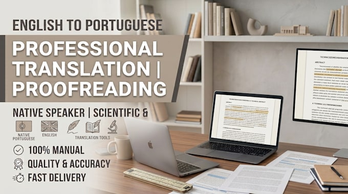 translate or proofread english to portuguese