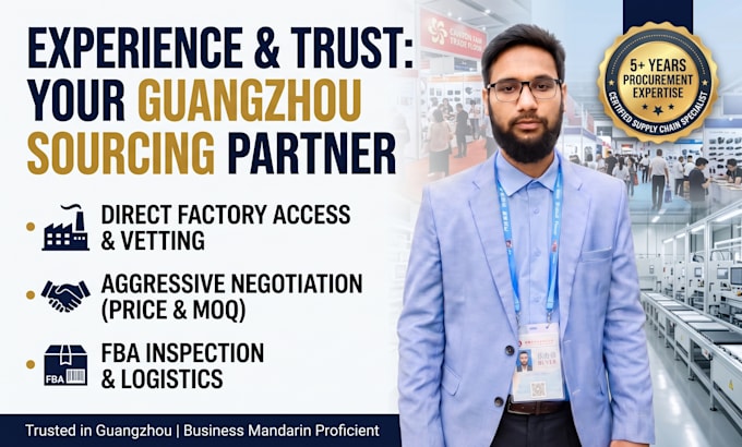 be your expert product sourcing agent in guangzhou china