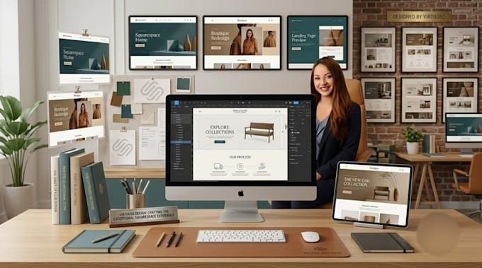 squarespace website design suarrespace website redesign squarespace landing page