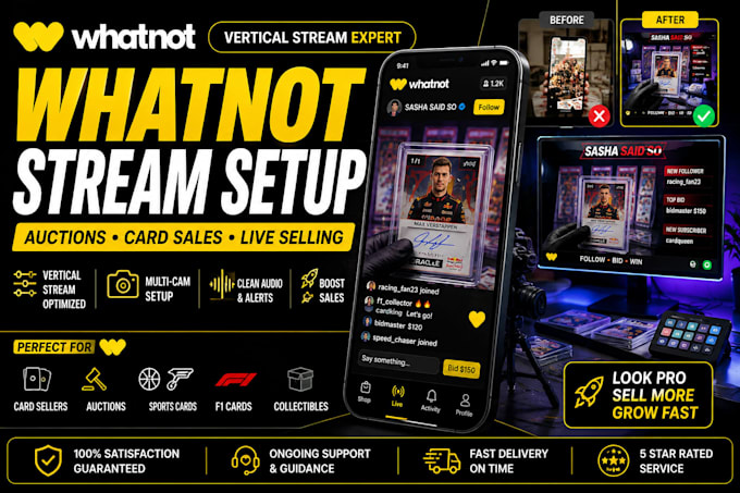 do whatnot live stream