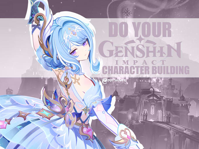 build your genshin characters