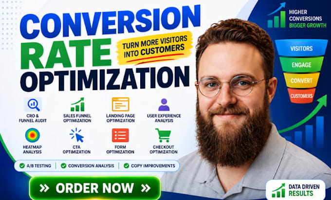 improve your funnel conversion rate and boost sales, leads, increase conversion