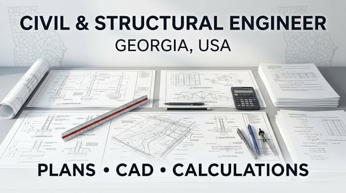 be your civil and structural engineer for georgia projects